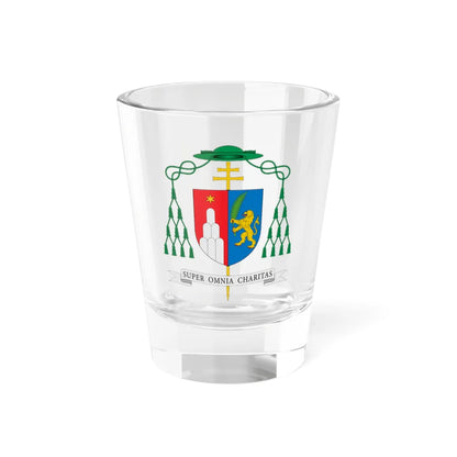 Escudo de Alfio Rapisarda (Spain) (Coat of Arms) Shot Glass 1.5oz 1.5oz - Go Mug Yourself
