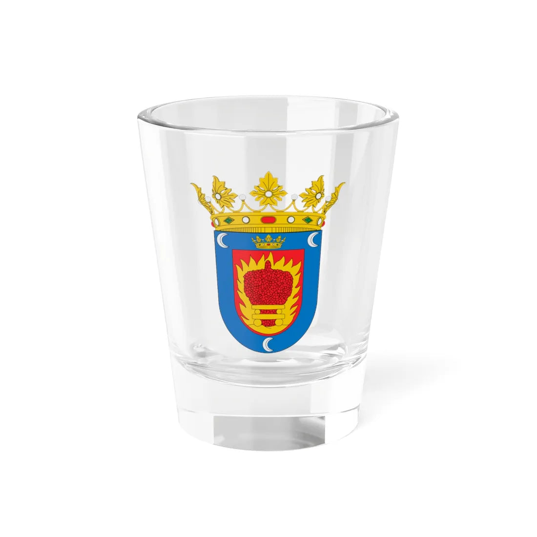 Escudo de Alforque (Spain) (Coat of Arms) Shot Glass 1.5oz 1.5oz - Go Mug Yourself