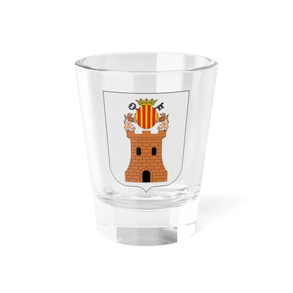 Escudo de Algaida Islas Baleares (Spain) (Coat of Arms) Shot Glass 1.5oz 1.5oz - Go Mug Yourself
