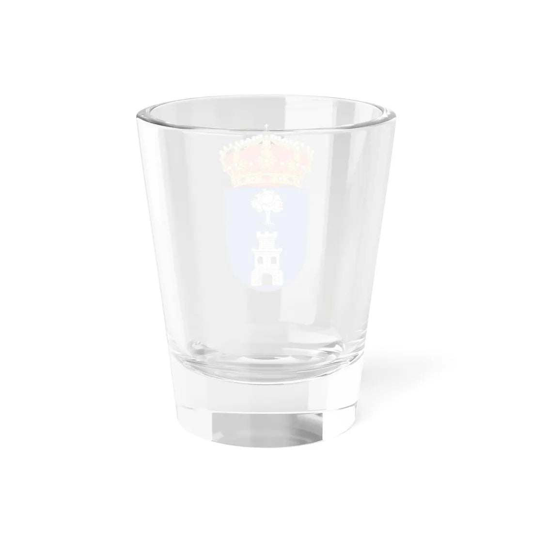 Escudo de Algarrobo Málaga (Spain) (Coat of Arms) Shot Glass 1.5oz - Go Mug Yourself