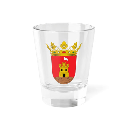 Escudo de Algimia de Almonacid (Spain) (Coat of Arms) Shot Glass 1.5oz 1.5oz - Go Mug Yourself