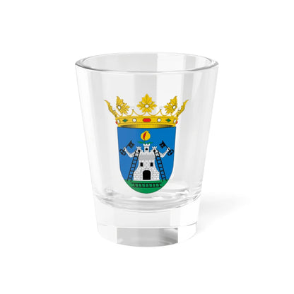 Escudo de Alhama de Granada (Spain) (Coat of Arms) Shot Glass 1.5oz 1.5oz - Go Mug Yourself