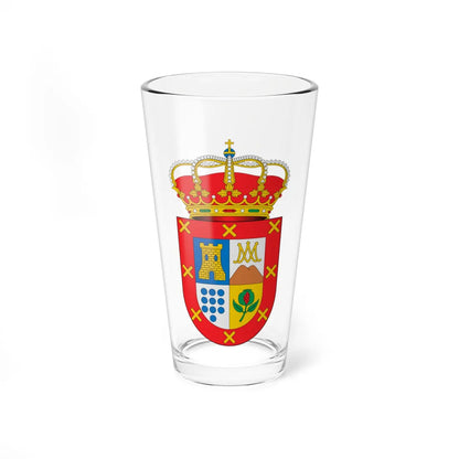 Escudo de Alhendín Granada (Spain) (Coat of Arms) Pint Glass 16oz 16oz - Go Mug Yourself