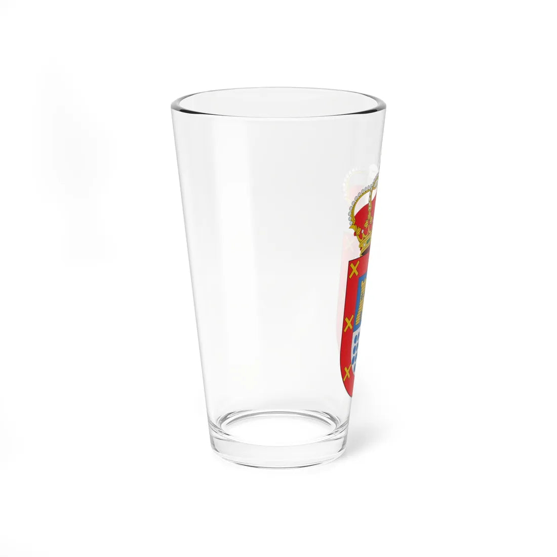 Escudo de Alhendín Granada (Spain) (Coat of Arms) Pint Glass 16oz - Go Mug Yourself