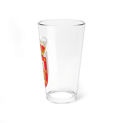 Escudo de Alhendín Granada (Spain) (Coat of Arms) Pint Glass 16oz - Go Mug Yourself