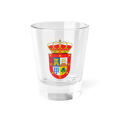 Escudo de Alhendín Granada (Spain) (Coat of Arms) Shot Glass 1.5oz 1.5oz - Go Mug Yourself