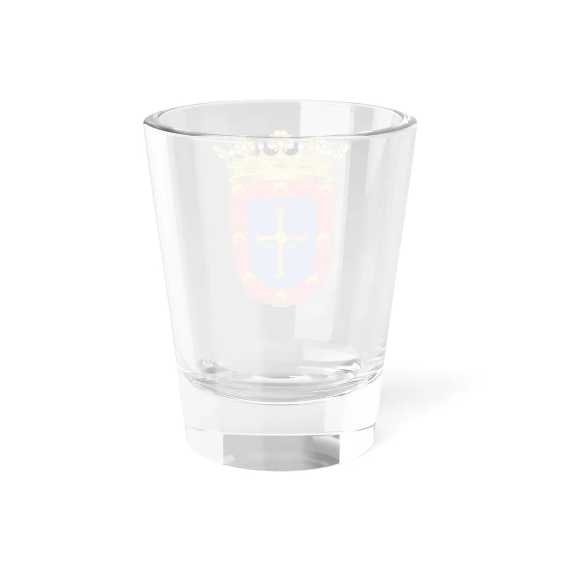 Escudo de Allande (Spain) (Coat of Arms) Shot Glass 1.5oz - Go Mug Yourself