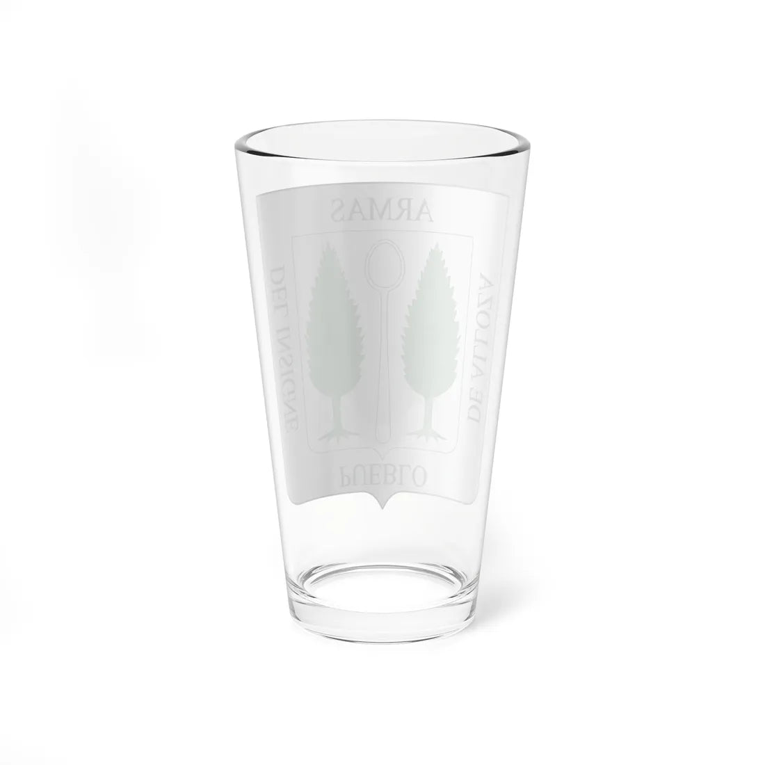 Escudo de Alloza (Spain) (Coat of Arms) Pint Glass 16oz - Go Mug Yourself