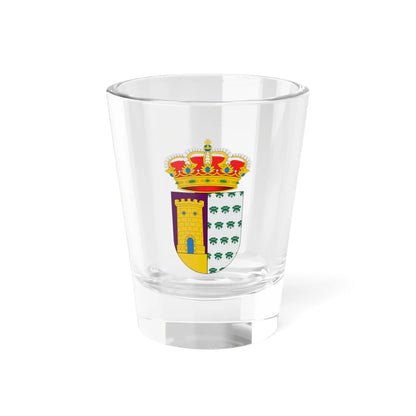 Escudo de Almócita oficial 2 (Spain) (Coat of Arms) Shot Glass 1.5oz 1.5oz - Go Mug Yourself