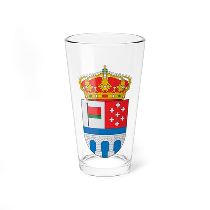 Escudo de Almeida Zamora (Spain) (Coat of Arms) Pint Glass 16oz 16oz - Go Mug Yourself