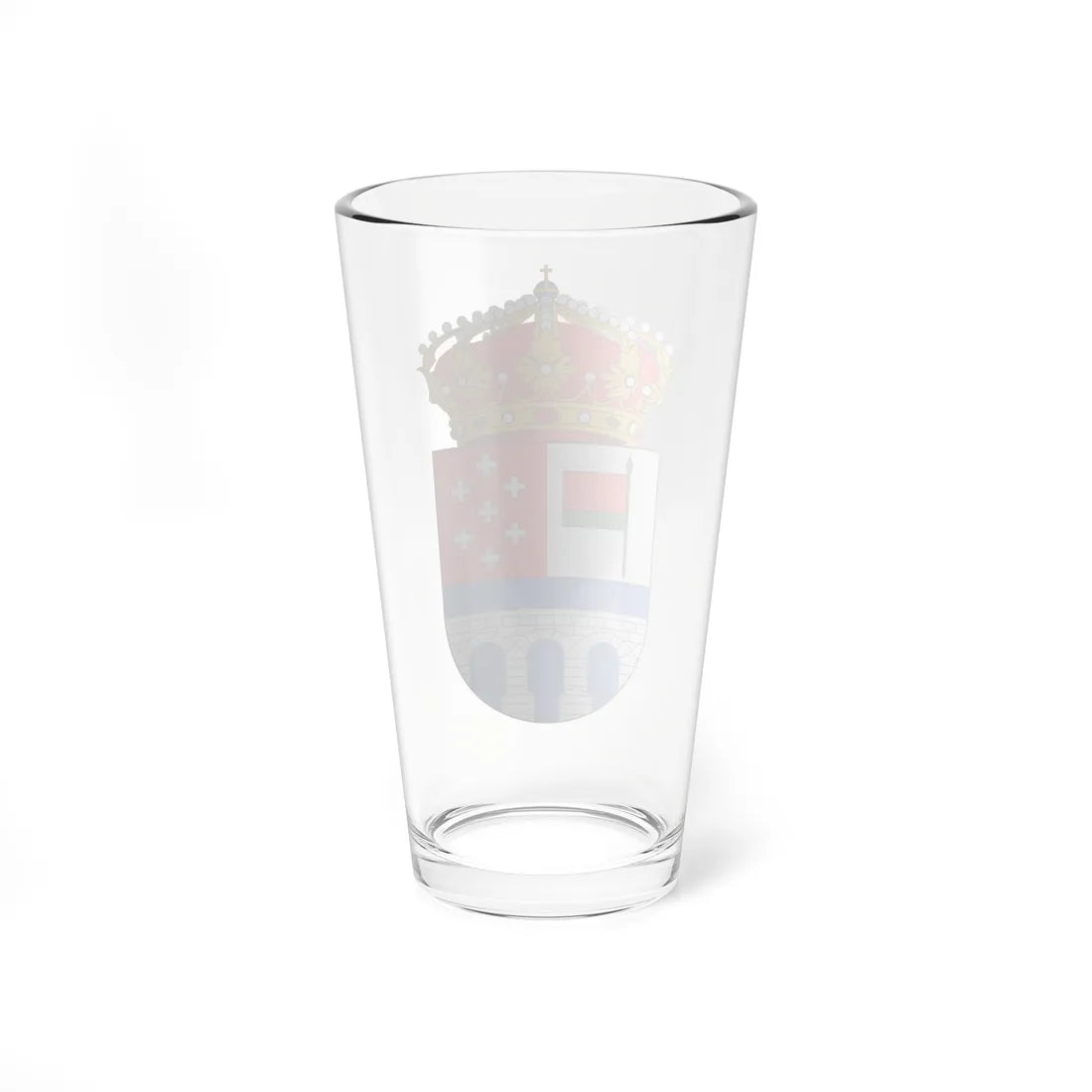 Escudo de Almeida Zamora (Spain) (Coat of Arms) Pint Glass 16oz - Go Mug Yourself