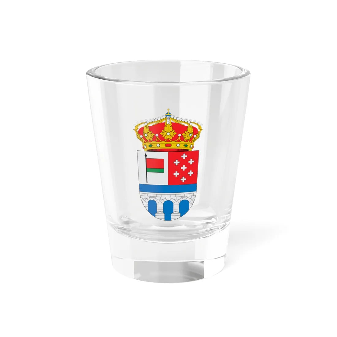 Escudo de Almeida Zamora (Spain) (Coat of Arms) Shot Glass 1.5oz 1.5oz - Go Mug Yourself