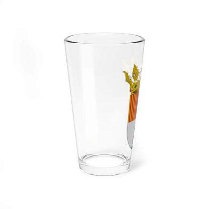Escudo de Almoines (Spain) (Coat of Arms) Pint Glass 16oz - Go Mug Yourself