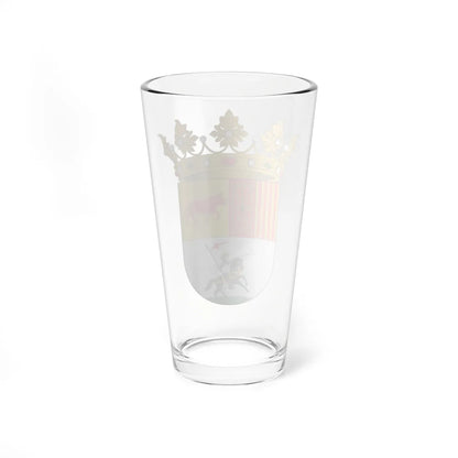 Escudo de Almoines (Spain) (Coat of Arms) Pint Glass 16oz - Go Mug Yourself