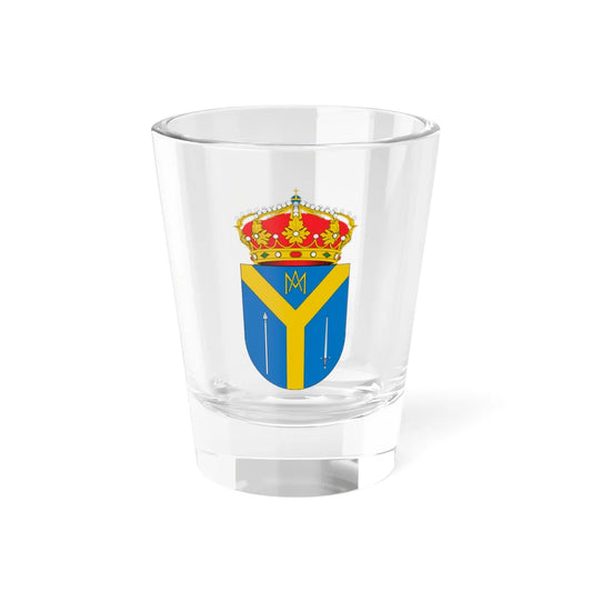 Escudo de Almonacid de la Cuba (Spain) (Coat of Arms) Shot Glass 1.5oz 1.5oz - Go Mug Yourself