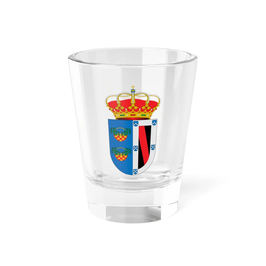 Escudo de Almonte (Spain) (Coat of Arms) Shot Glass 1.5oz 1.5oz - Go Mug Yourself