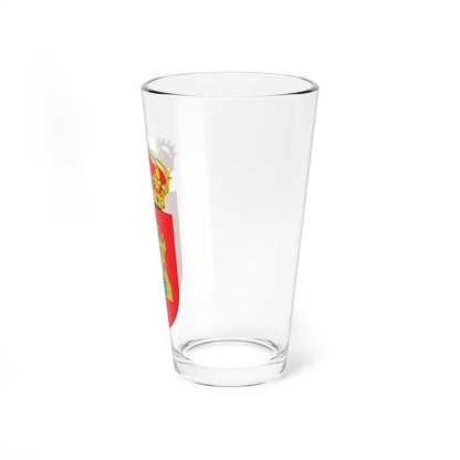 Escudo de Alora (Spain) (Coat of Arms) Pint Glass 16oz - Go Mug Yourself