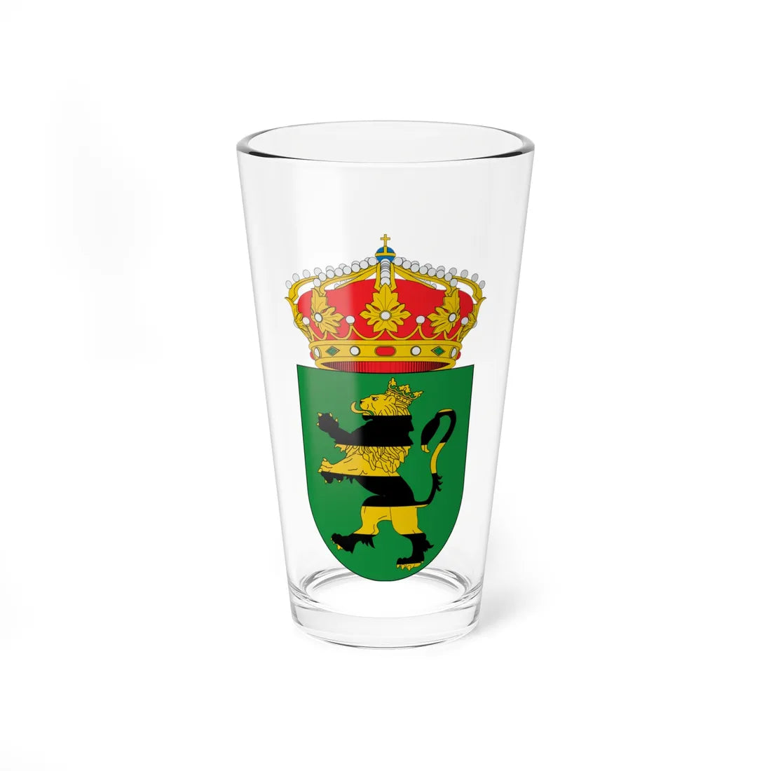 Escudo de Alpedrete (Spain) (Coat of Arms) Pint Glass 16oz 16oz - Go Mug Yourself