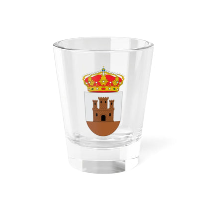 Escudo de Alquézar (Spain) (Coat of Arms) Shot Glass 1.5oz 1.5oz - Go Mug Yourself
