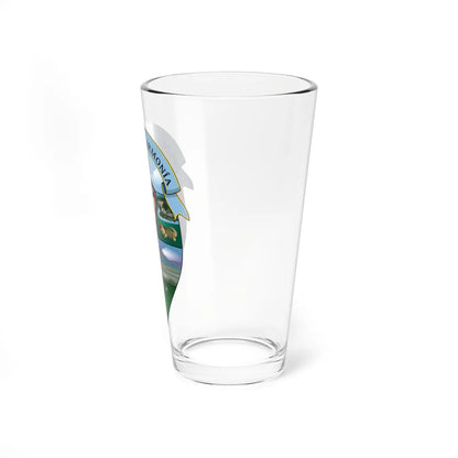 Escudo de Altamira Huila (Colombia) (Coat of Arms) Pint Glass 16oz - Go Mug Yourself
