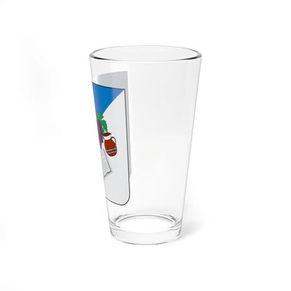 Escudo de Alto del Carmen (Chile) (Coat of Arms) Pint Glass 16oz - Go Mug Yourself