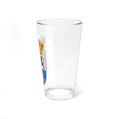 Escudo de Alustante (Spain) (Coat of Arms) Pint Glass 16oz - Go Mug Yourself