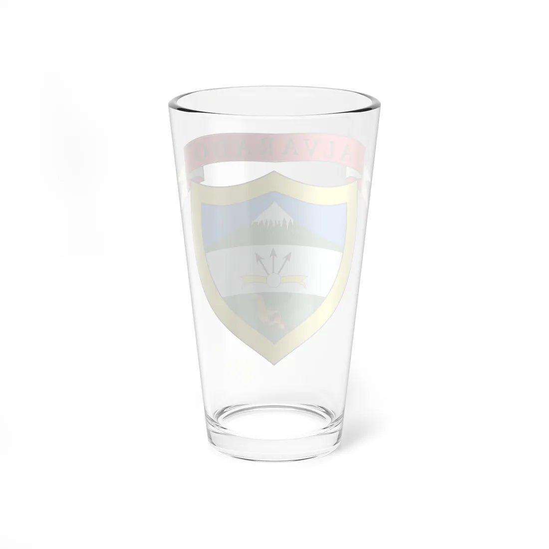Escudo de Alvarado - Tolima (Colombia) (Coat of Arms) Pint Glass 16oz - Go Mug Yourself