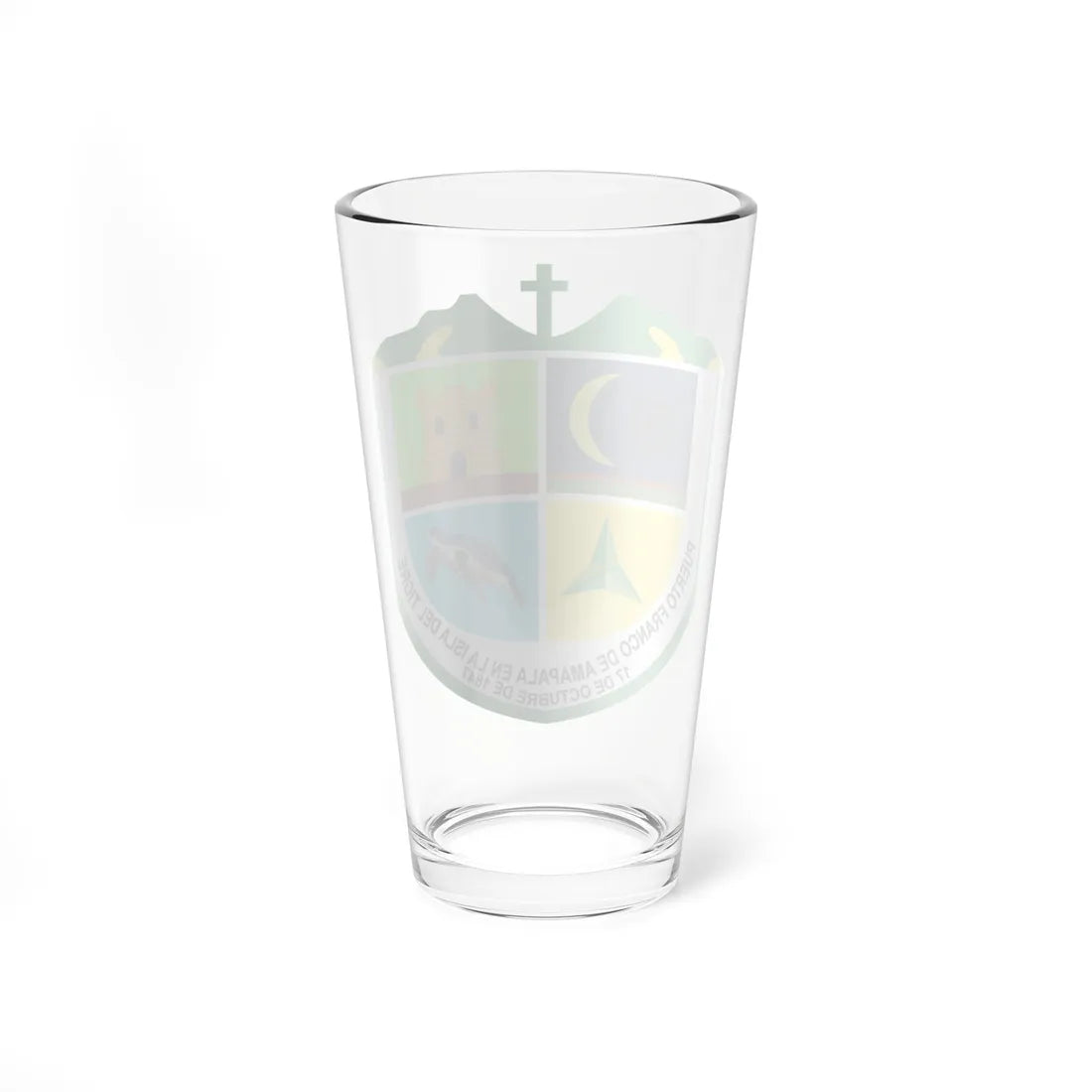 Escudo de Amapala (Honduras) (Coat of Arms) Pint Glass 16oz - Go Mug Yourself