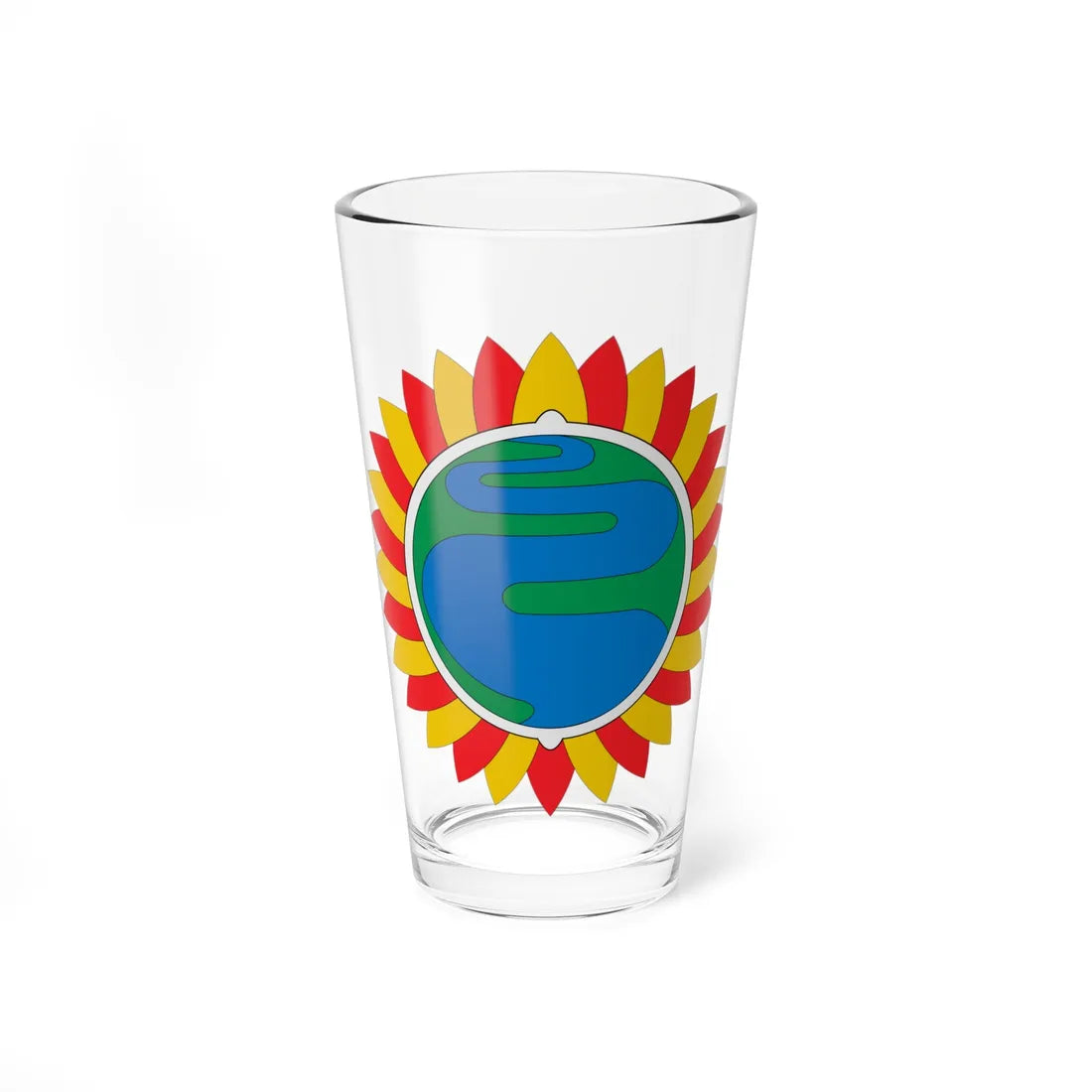 Escudo de Amazonas Colombia (Colombia) (Coat of Arms) Pint Glass 16oz 16oz - Go Mug Yourself
