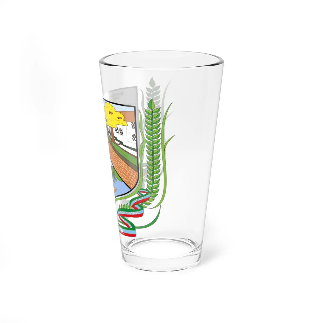 Escudo de Ambalema - Tolima (Colombia) (Coat of Arms) Pint Glass 16oz - Go Mug Yourself