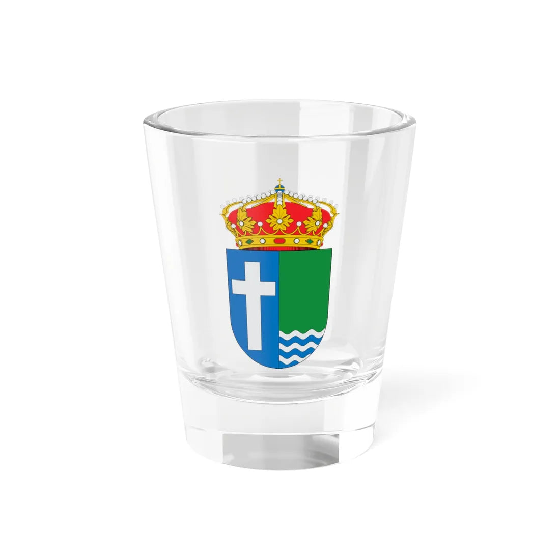Escudo de Ambite (Spain) (Coat of Arms) Shot Glass 1.5oz 1.5oz - Go Mug Yourself