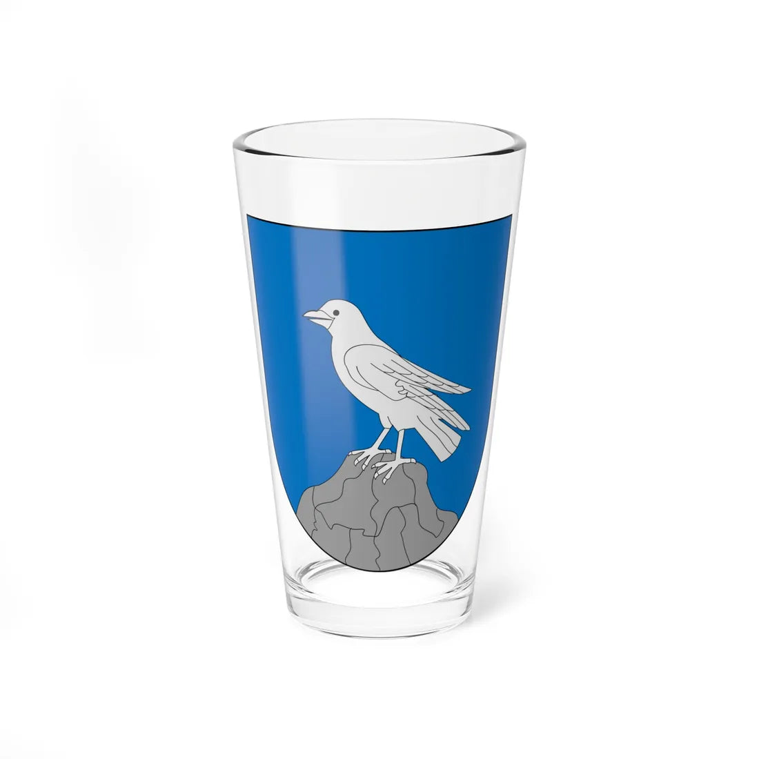 Escudo de Amescoa Baja (Spain) (Coat of Arms) Pint Glass 16oz 16oz - Go Mug Yourself