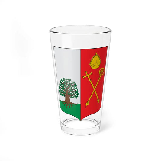 Escudo de Amoroto (Spain) (Coat of Arms) Pint Glass 16oz 16oz - Go Mug Yourself