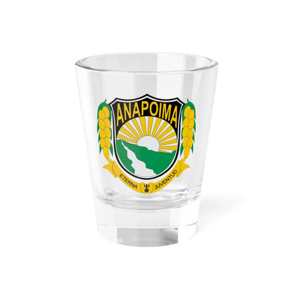 Escudo de Anapoima (Colombia) (Coat of Arms) Shot Glass 1.5oz 1.5oz - Go Mug Yourself