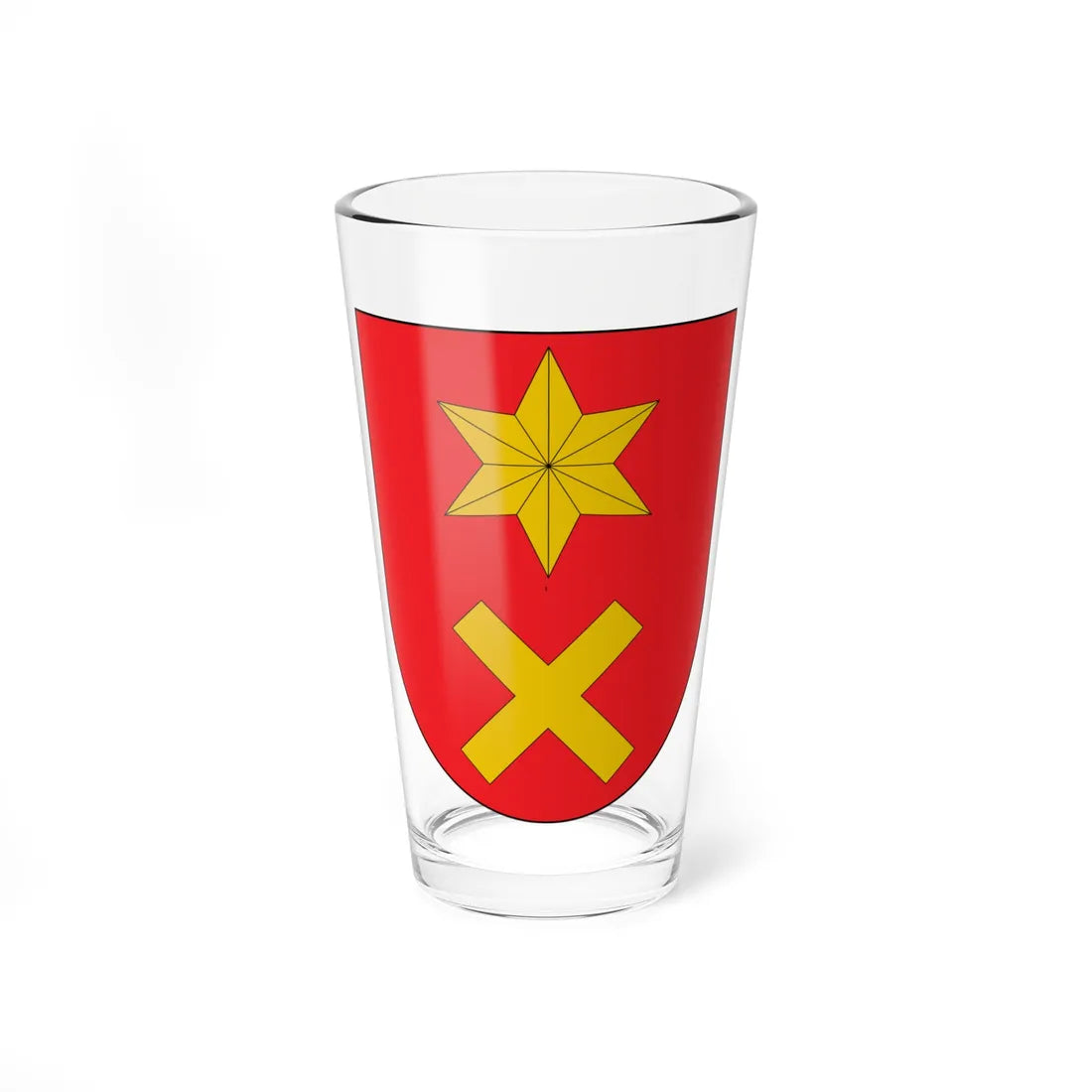 Escudo de Ancín (Spain) (Coat of Arms) Pint Glass 16oz 16oz - Go Mug Yourself