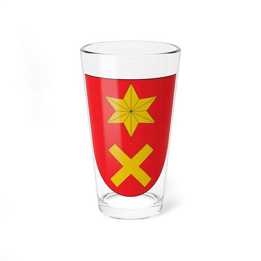 Escudo de Ancín (Spain) (Coat of Arms) Pint Glass 16oz 16oz - Go Mug Yourself