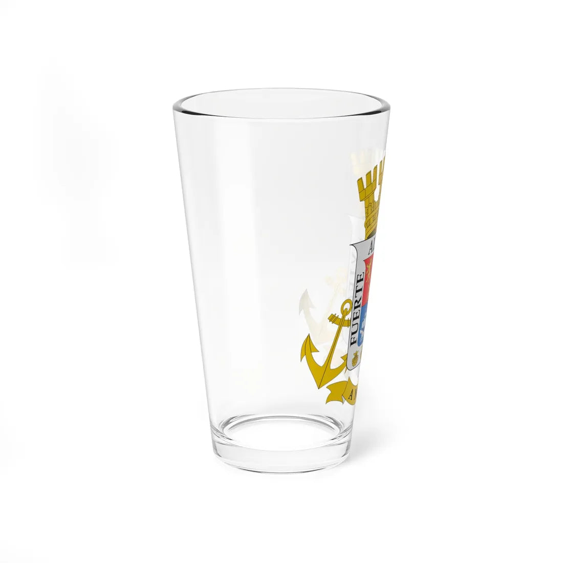 Escudo de Ancud (Chile) (Coat of Arms) Pint Glass 16oz - Go Mug Yourself