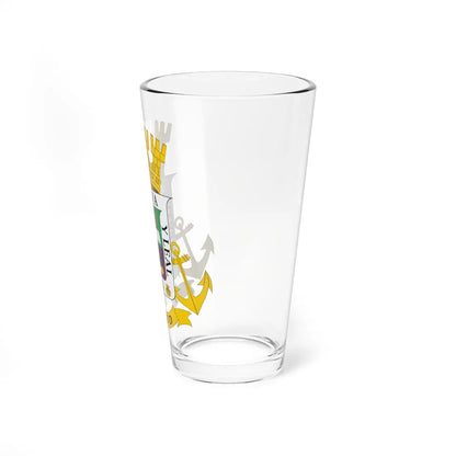 Escudo de Ancud (Chile) (Coat of Arms) Pint Glass 16oz - Go Mug Yourself