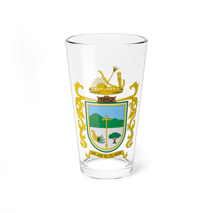 Escudo de Andes Antioquia (Colombia) (Coat of Arms) Pint Glass 16oz 16oz - Go Mug Yourself