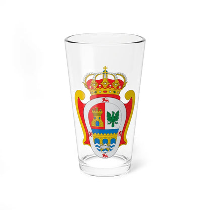 Escudo de Andújar (Spain) (Coat of Arms) Pint Glass 16oz 16oz - Go Mug Yourself
