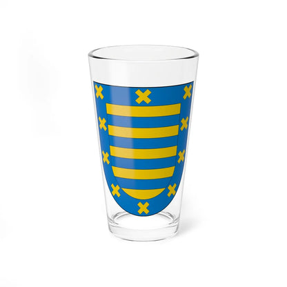 Escudo de Andoain (Spain) (Coat of Arms) Pint Glass 16oz - Go Mug Yourself