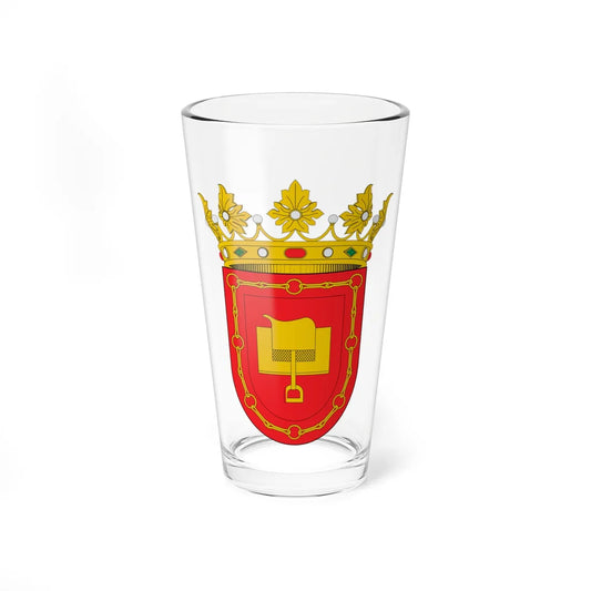 Escudo de Andosilla (Spain) (Coat of Arms) Pint Glass 16oz 16oz - Go Mug Yourself