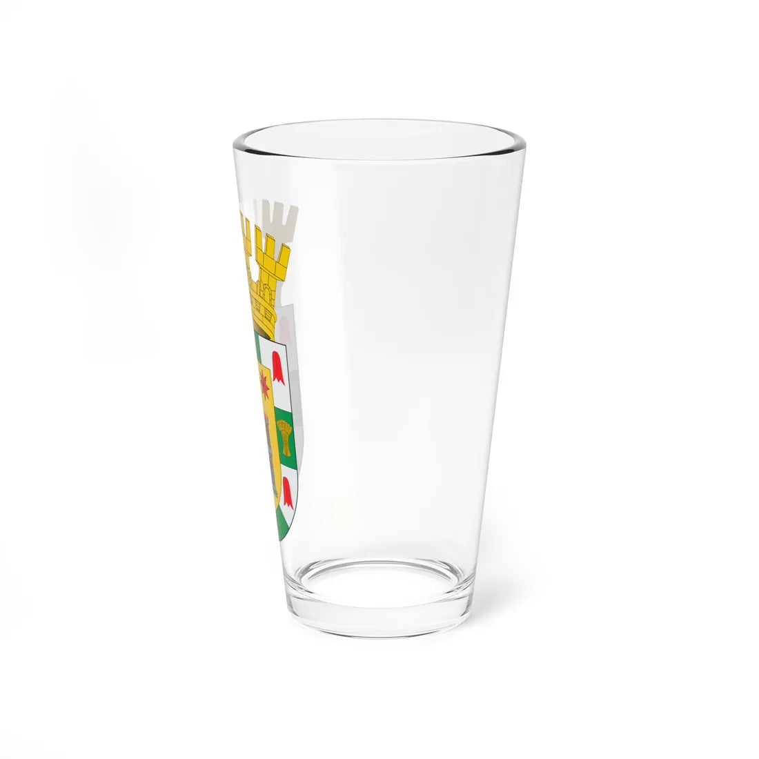 Escudo de Angol (Chile) (Coat of Arms) Pint Glass 16oz - Go Mug Yourself