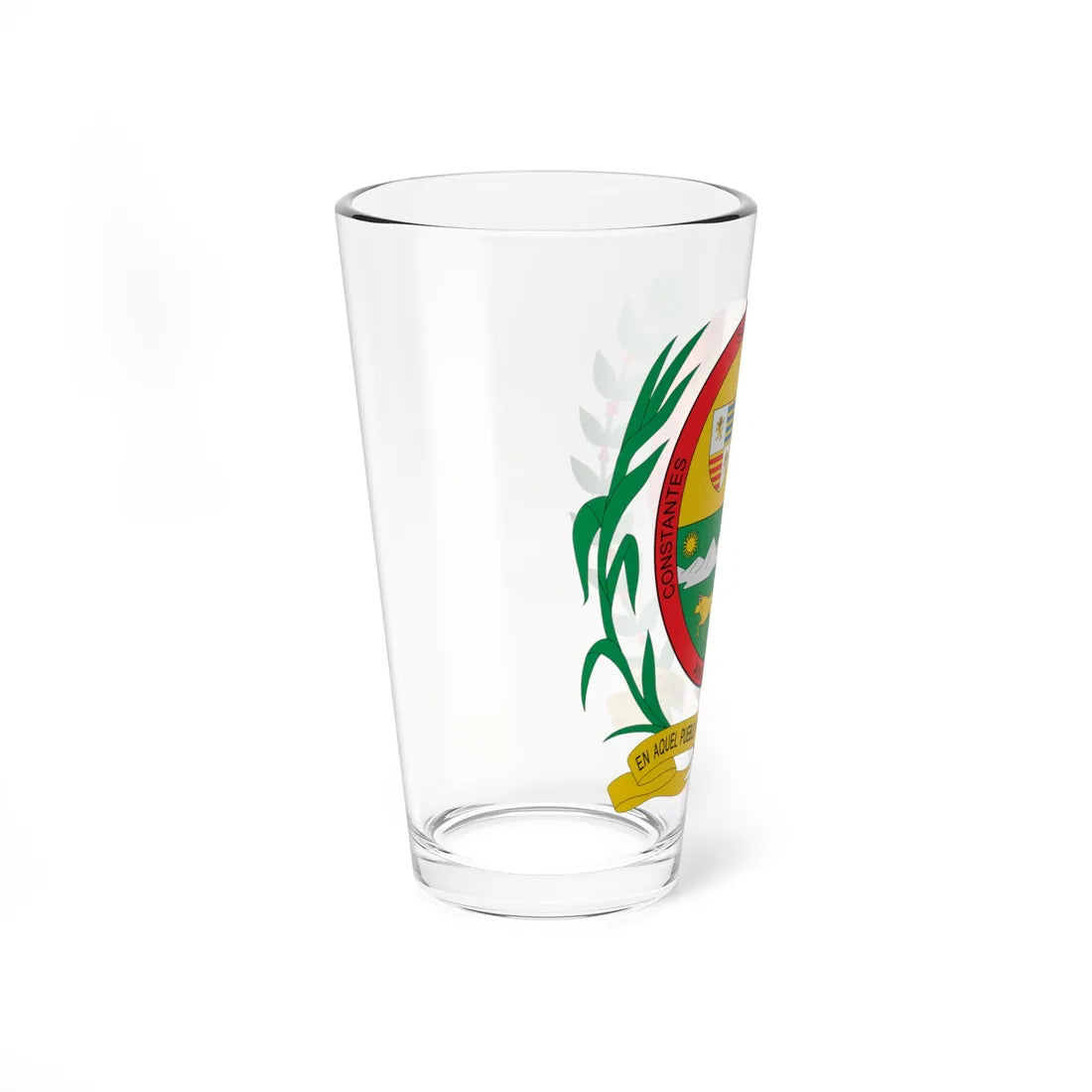 Escudo de Angostura Antioquia (Colombia) (Coat of Arms) Pint Glass 16oz - Go Mug Yourself