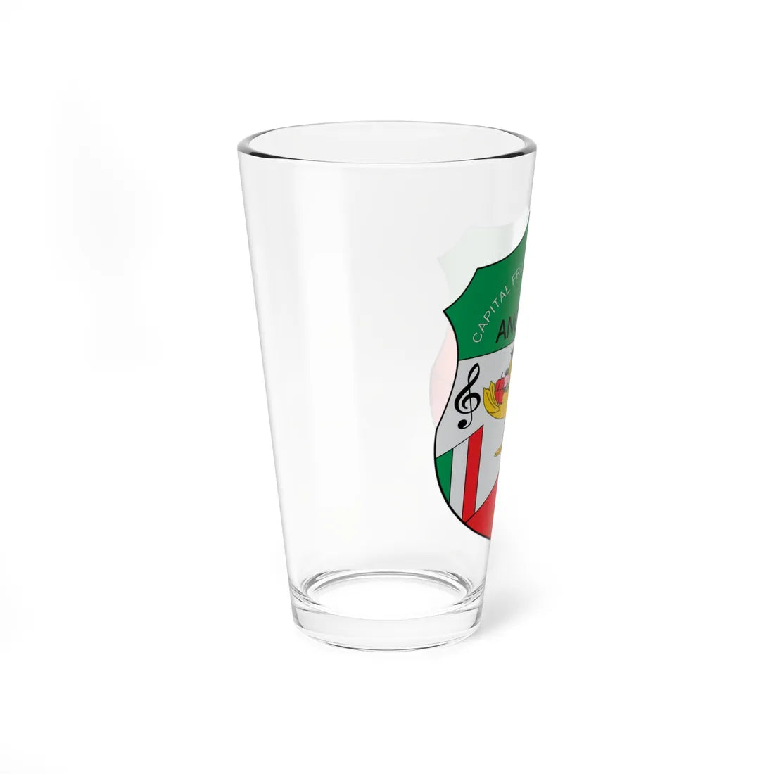 Escudo de Anolaima (Colombia) (Coat of Arms) Pint Glass 16oz - Go Mug Yourself