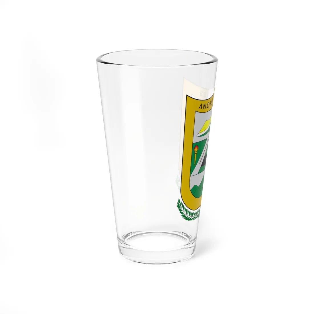 Escudo de Anori (Colombia) (Coat of Arms) Pint Glass 16oz - Go Mug Yourself