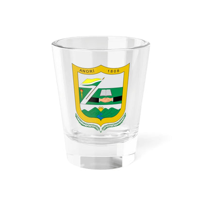 Escudo de Anori (Colombia) (Coat of Arms) Shot Glass 1.5oz 1.5oz - Go Mug Yourself
