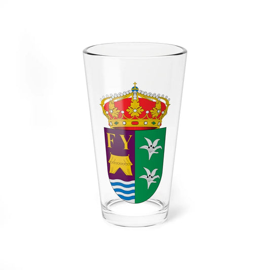 Escudo de Antas (Spain) (Coat of Arms) Pint Glass 16oz 16oz - Go Mug Yourself