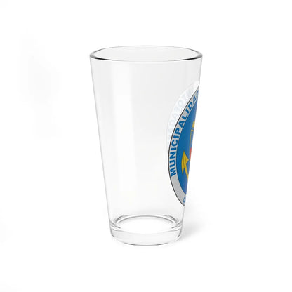 Escudo de Antofagasta (Chile) (Coat of Arms) Pint Glass 16oz - Go Mug Yourself