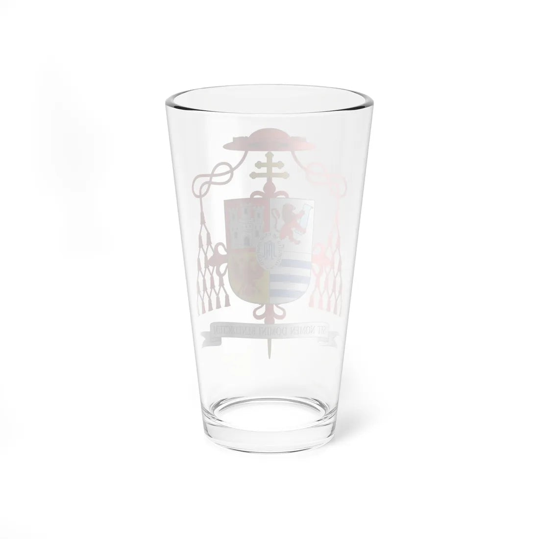 Escudo de Antonio María Cascajares y Azara cardenal (Spain) (Coat of Arms) Pint Glass 16oz - Go Mug Yourself